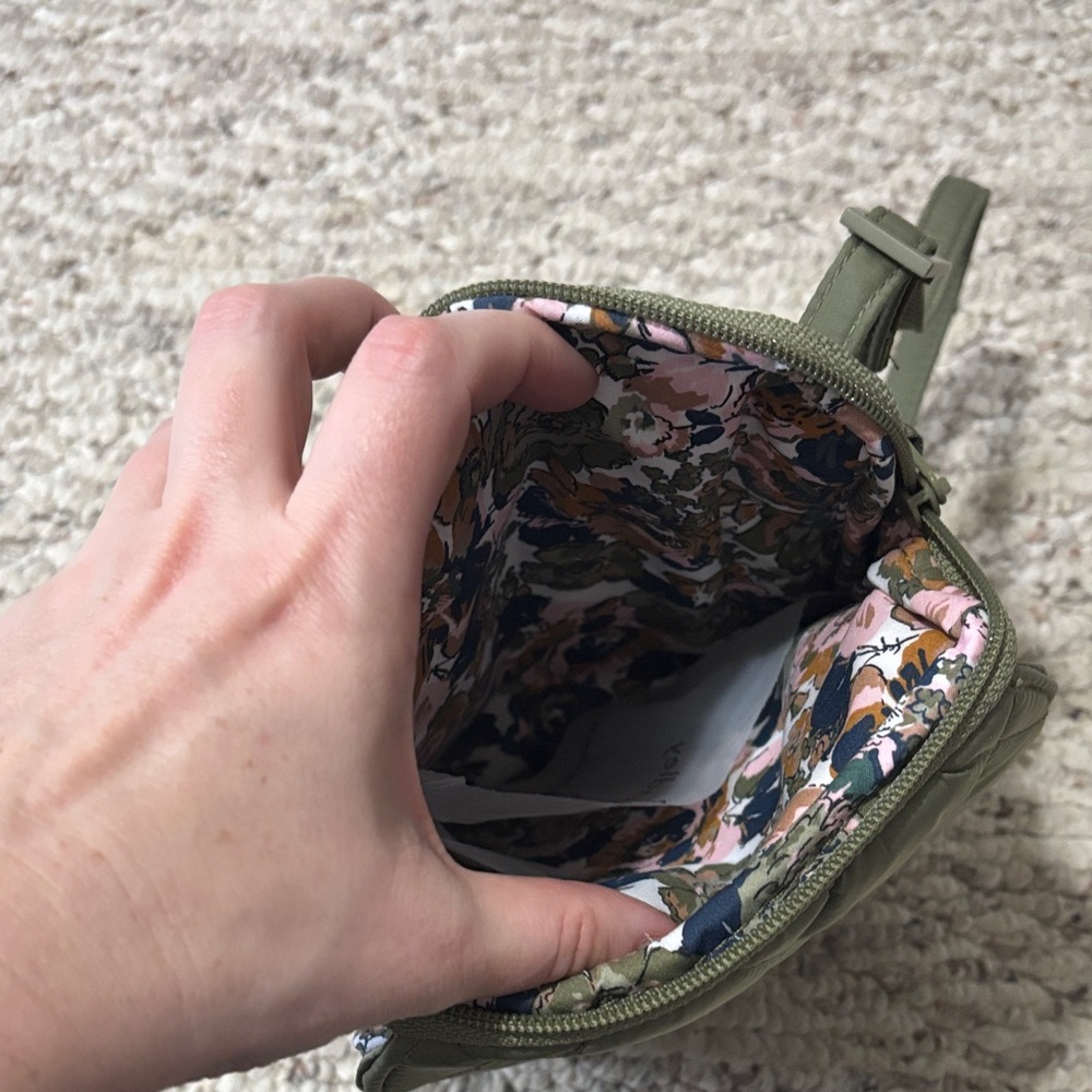 Vera Bradley Sage Quilted Crossbody Bag - Picture 3 of 3